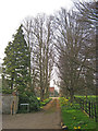 Entrance to Fulbeck Manor