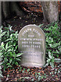 Headstone of Joseph Pease in Darlington Friends