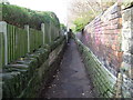 Path off Moorlands Avenue, Dewsbury