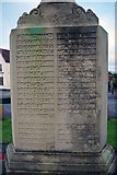 SP1572 : Hockley Heath War Memorial (3) - inscription, Hockley Heath, near Solihull by P L Chadwick