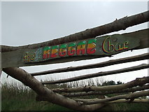 TM4555 : Sign On Wooden Structure by Keith Evans