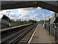 The Bache railway station towards Chester