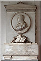 St Paul, Clapham - Wall monument