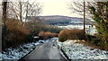 Lane past Wern-ddu