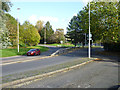 Looking east from East Grinstead station bus stop