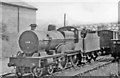 LMS Compound 4-4-0 at Bournville Shed, 1947