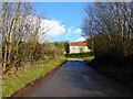 Looking towards a bend in the road, Parkhouse