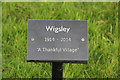 Thankful Village plaque