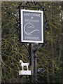 TM3067 : White Horse Public House sign by Geographer