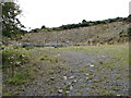 Building site in an abandoned quarry