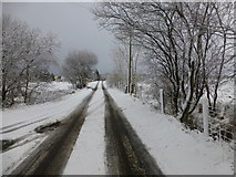 H5173 : Wintry along Crocknacor Road, Cloghfin by Kenneth  Allen