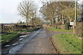 Road past Lings Farm at Croxby Top