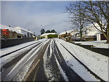 H4672 : Slush, ice and snow, Omagh by Kenneth  Allen