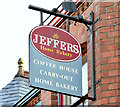 J2968 : Former "Jeffers" bakery, Dunmurry - January 2015(2) by Albert Bridge