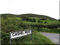 Cashel Hill viewed from the Cashel Road/Planting Road junction