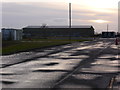 SO9750 : Pershore Airfield at dusk by Chris Allen