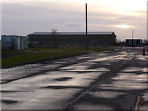 SO9750 : Pershore Airfield at dusk by Chris Allen