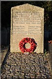 SX7793 : Cheriton Bishop War memorial by Philip Halling