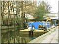 Dredging barge