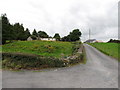 Farm access lane off the Cashel Road