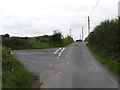 Cashel Road at its junction with Ballinasack Road