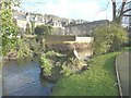 New fence beside the River Dour