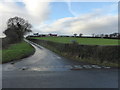 Crossroads near Pen-y-cefn