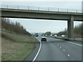 Whittlebury Road bridge over the A43 near Silverstone