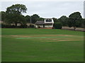 Cricket ground and scoreboard, The Wheel