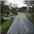 The A487 at Nine Wells