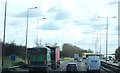 A busy M1 near Kislingbury