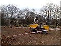 City General Hospital, Stoke: car park construction