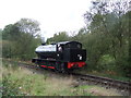 Steam locomotive on the Elsecar Heritage Railway