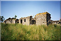 NY7275 : Derelict Farm Buildings, Mossy Walls by Les Hull