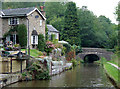 Canalside house south-east of Marple, Stockport