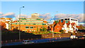 City Centre from Manor Road footbridge, Coventry