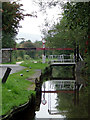 Wood End Lift Bridge near Strines, Stockport