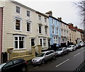 Three-storey row in Stow Hill, Newport