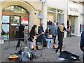 Buskers on Cornmarket