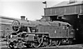 LMS Fairburn 2-6-4T at Bricklayers Arms Shed, SR 1959