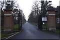 Looking along North Avenue to Whiteley Village