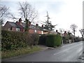 Houses on the east side of Rake Lane