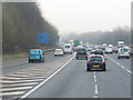 M4 eastbound  at junction 34