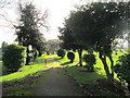 Stanley Cemetery Entrance - Lake Lock Road