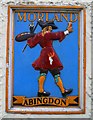 Brewery Tap (4) - Morland plaque or sign, 40-42 Ock Street, Abingdon, Oxon