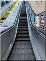 TQ2991 : Escalator, Bounds Green Station, London N11 by Christine Matthews