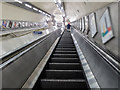 TQ2991 : Escalator, Bounds Green Station, London N11 by Christine Matthews