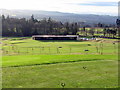 NZ1266 : Driving Range, Close House Golf Course by Andrew Curtis