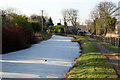 Frozen canal