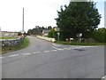 NH7545 : Crossroads, Leanach by Richard Webb